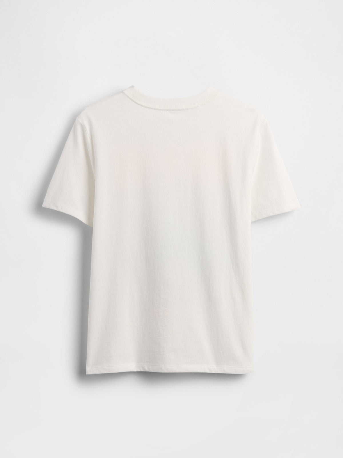 Beyaz Grafik Baskılı T-shirt
