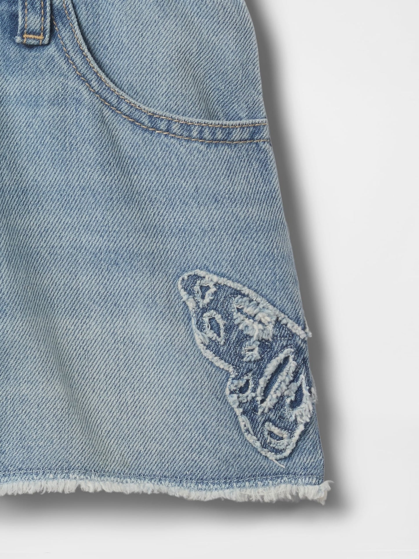 Mavi Low Rise Stride Denim Şort