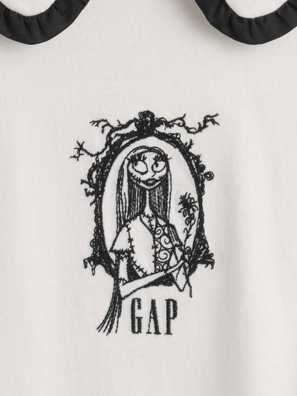 Beyaz Gap × Disney Tim Burton’s The Nightmare Before Christmas Sailor T-shirt