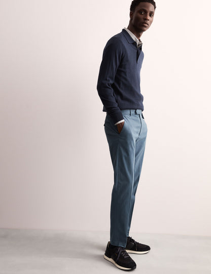 Tapered Fit Italian Chino Pantolon