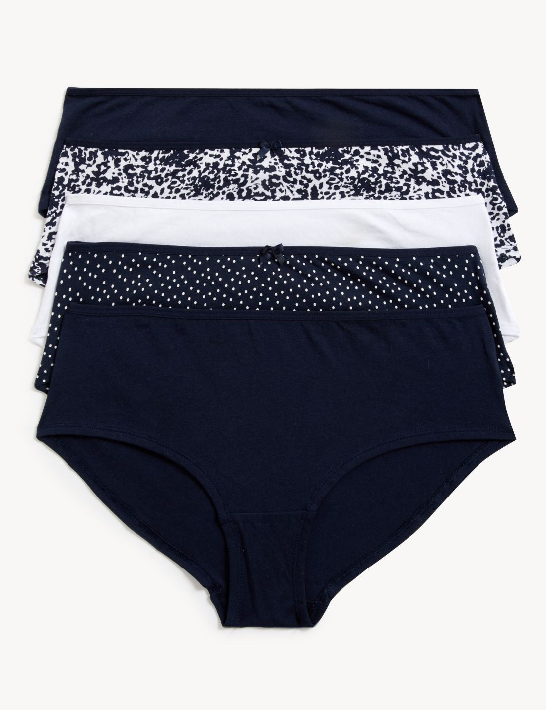 5'li Cotton Lycra Short Külot Seti