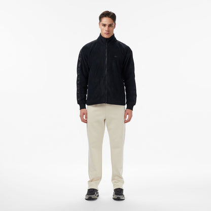 Lacoste Erkek Loose Fit Fermuarlı Siyah Sweatshirt