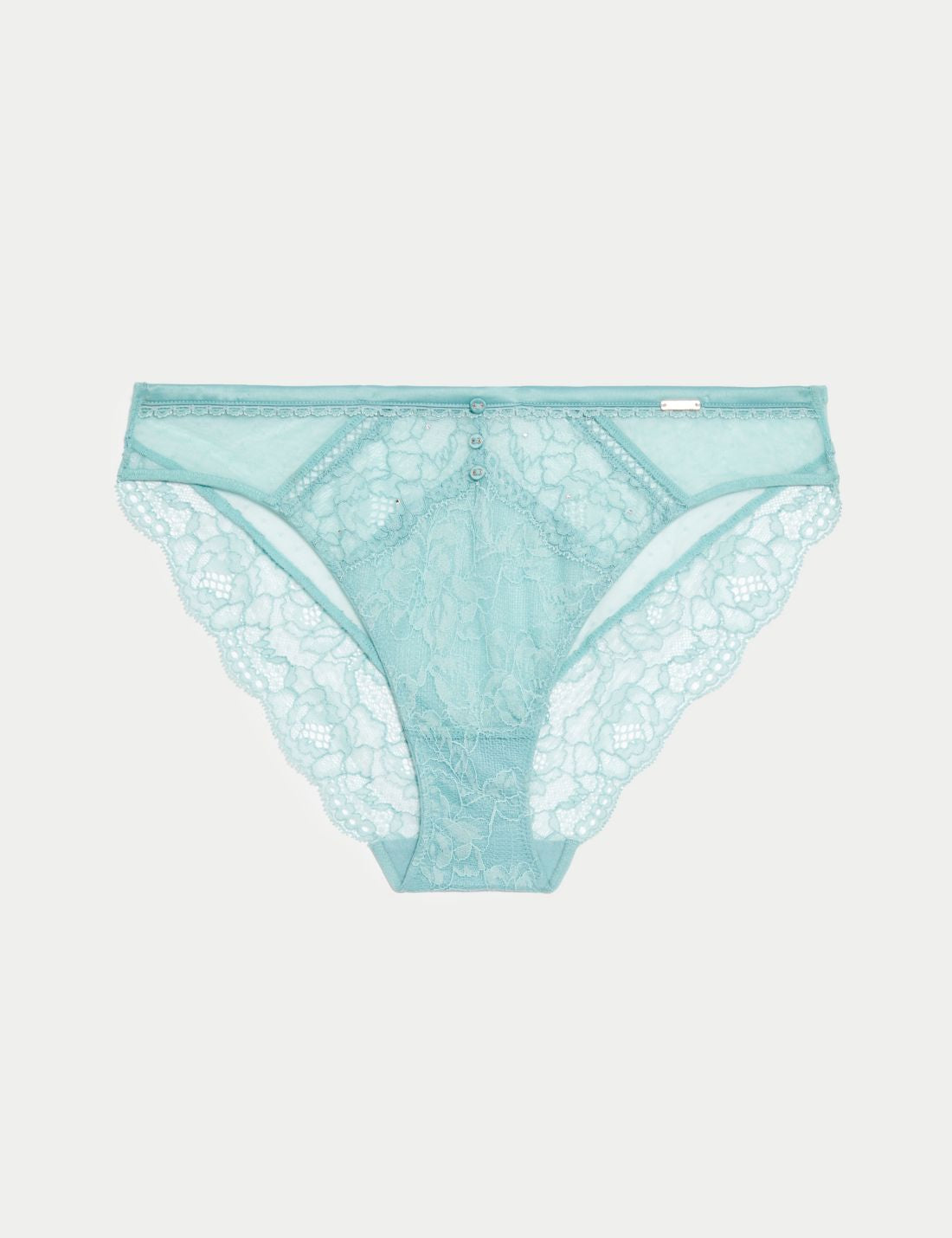 Aster Dantel Detaylı High Leg Külot