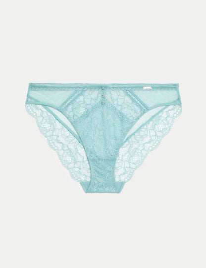 Aster Dantel Detaylı High Leg Külot