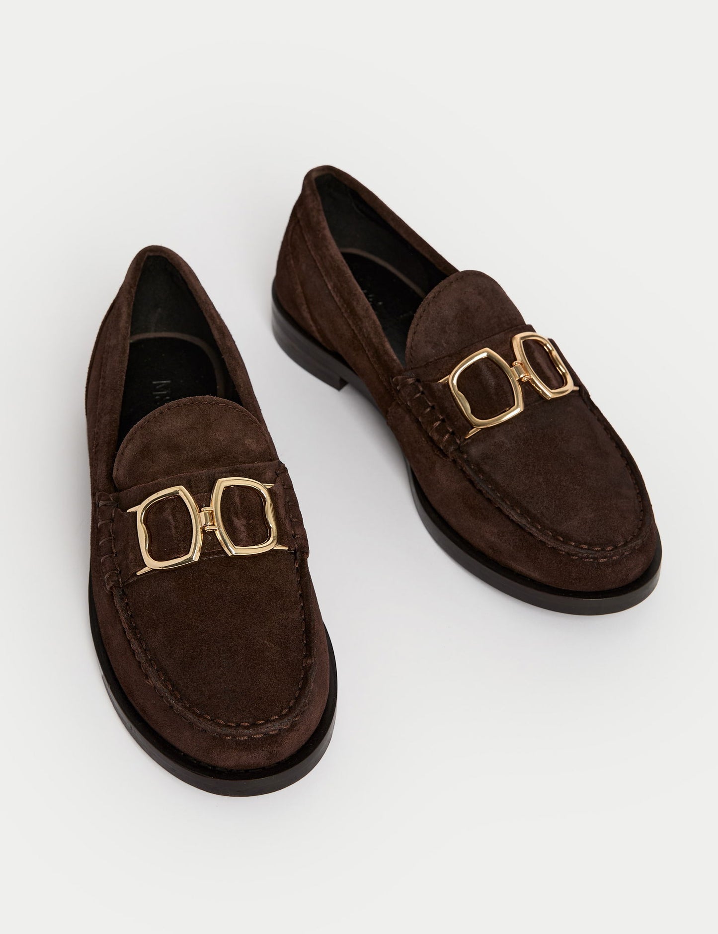 Süet Detaylı Loafer Ayakkabı