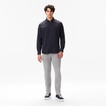 Nautica Erkek Siyah Classic Fit Gömlek