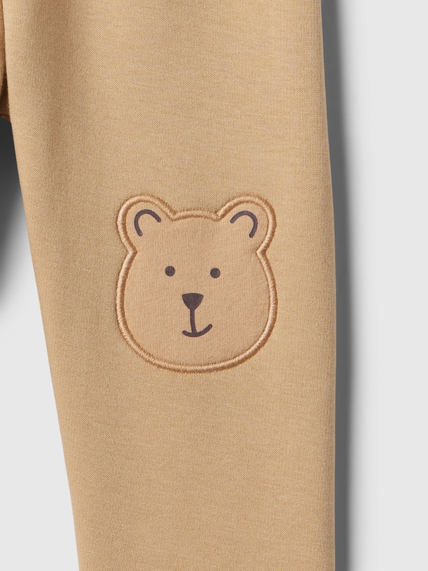 Kahverengi Brannan Bear Grafikli Pull-on Fleece Eşofman Altı