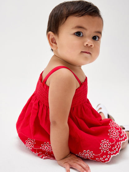 Kırmızı Dantel Two-piece Outfit Set