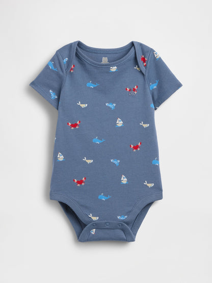 Kırık Beyaz First Favorites Organik Pamuk Bodysuit