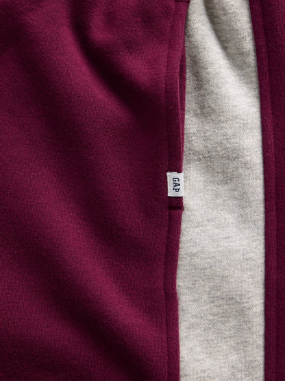 Bordo Vintagesoft Baggy Varsity Pantolon