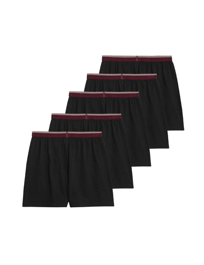 5'li Pamuk Cool & Fresh™ Jersey Boxer