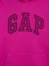 Pembe Gap Logo Kapüşonlu Sweatshirt