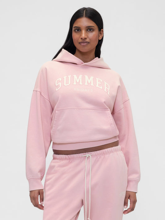 Pembe Gap × Summer Fridays Heavyweight Oversized Logo Sweatshirt