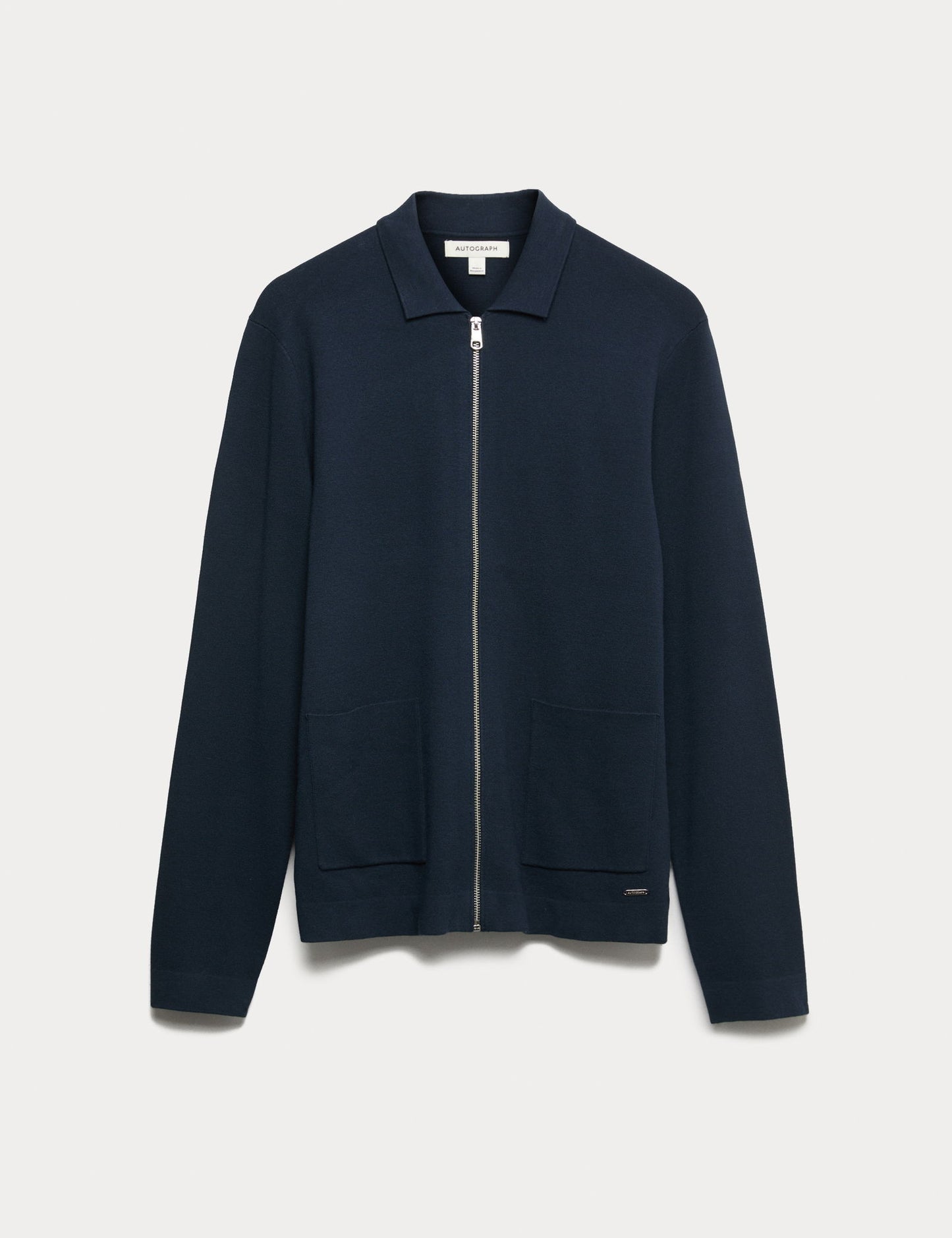 Relaxed Fit Fermuarlı Ceket