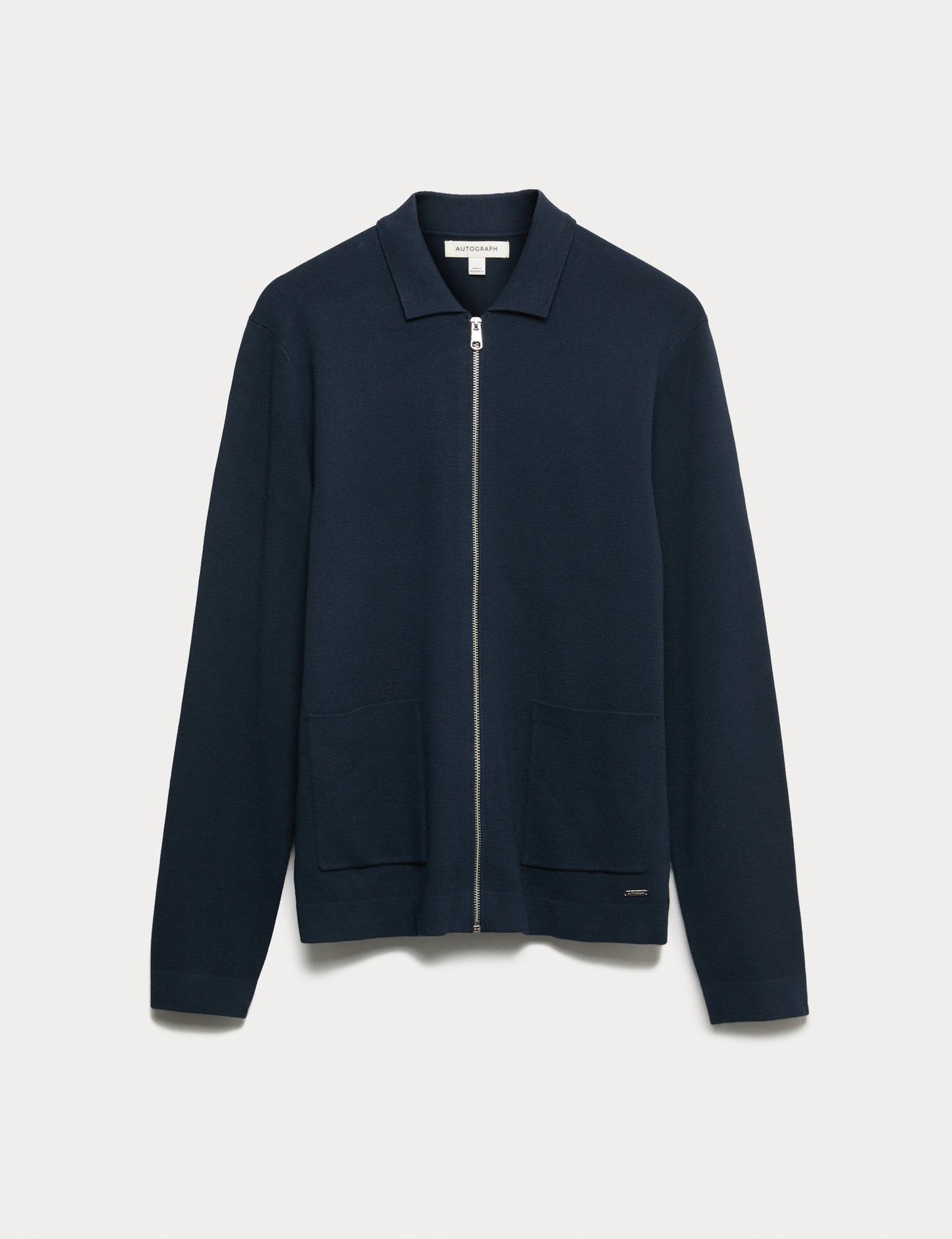 Relaxed Fit Fermuarlı Ceket