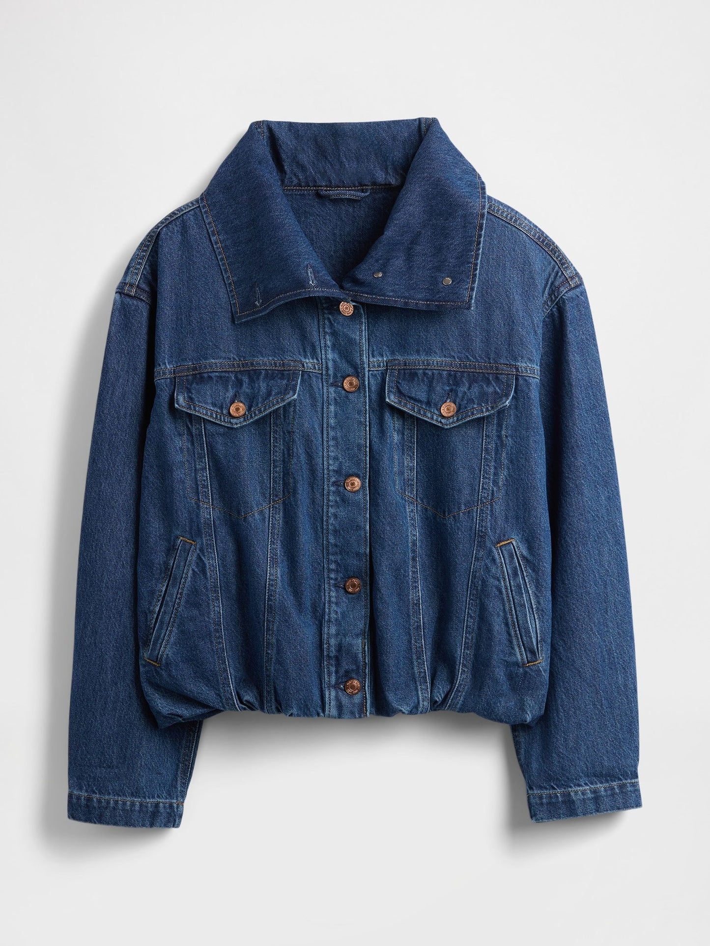 Mavi Denim Oversized Bubble Ceket