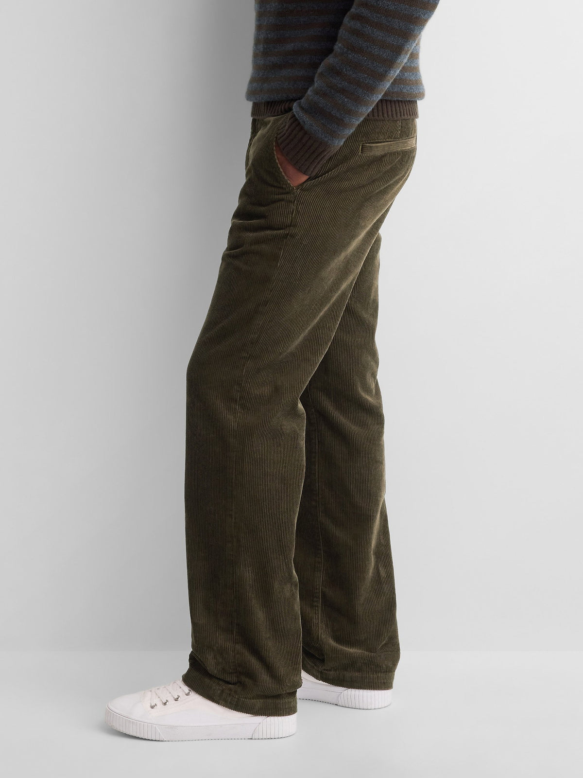 Haki Gap × A.p.c. Kadife Pantolon