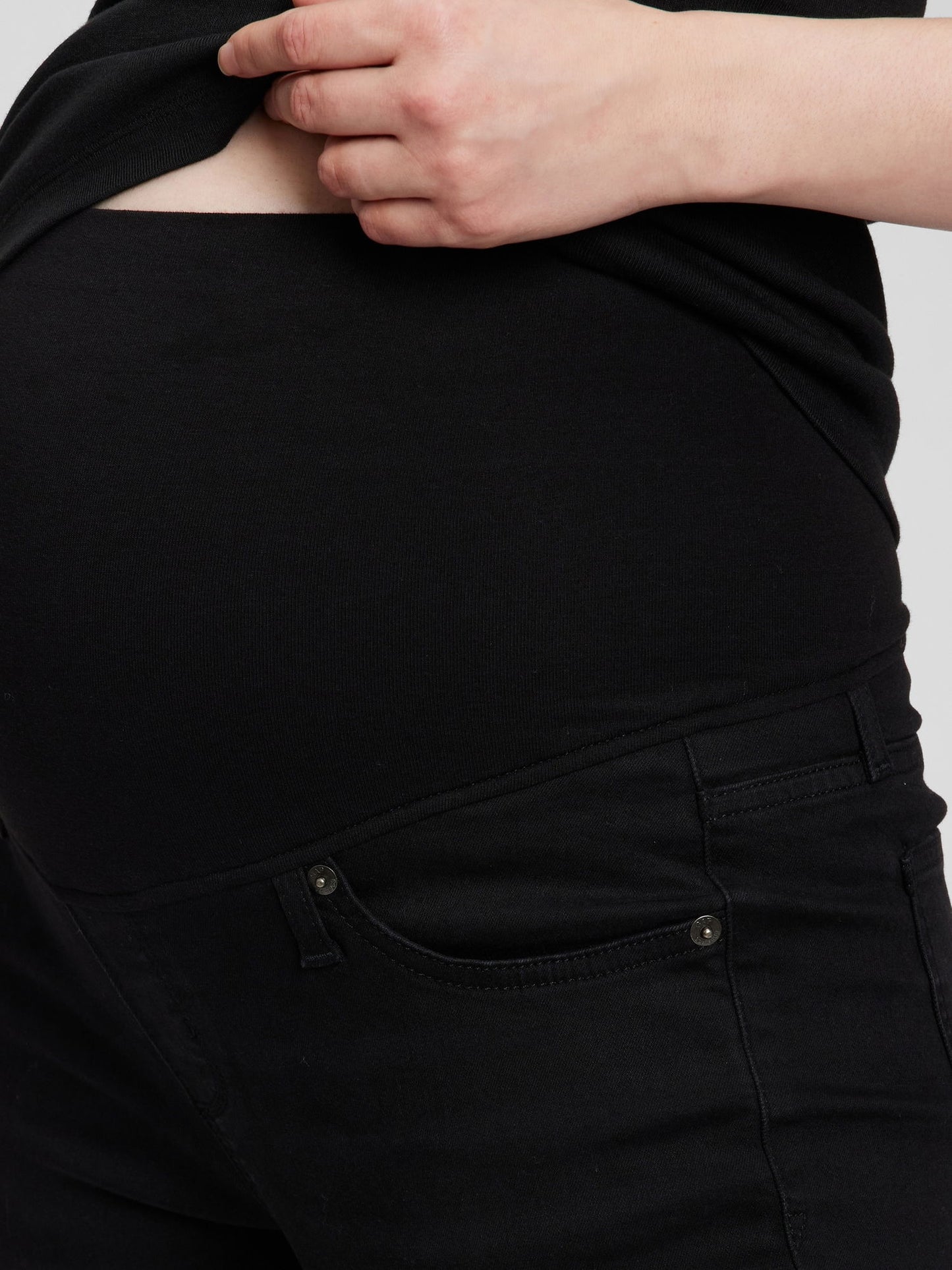Beyaz Maternity Full Panel Washwell™ Skinny Jean