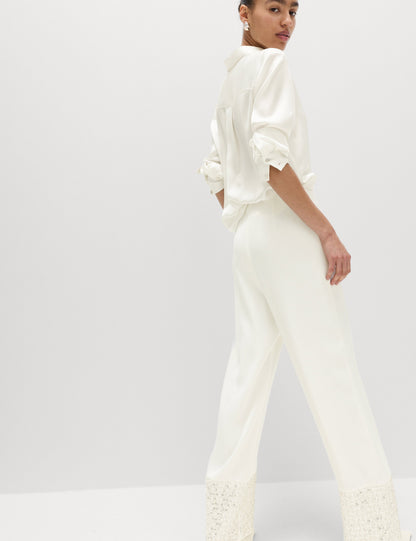Süsleme Detaylı Pantolon