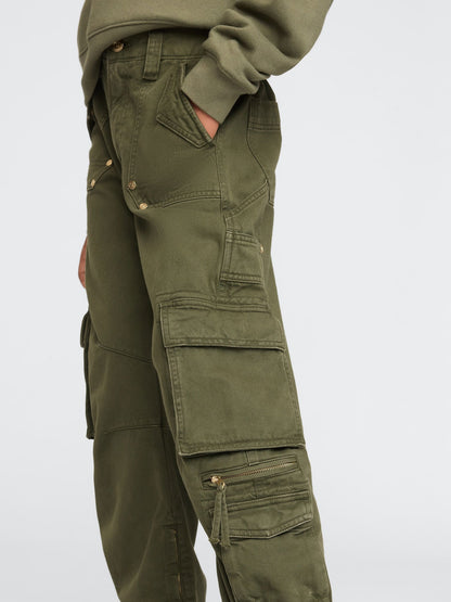 Haki Gap × Cult Gaia Kargo Barrel Pantolon