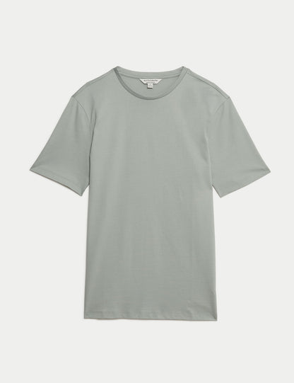 Pure Supima® Slim Fit Premium Pamuklu T-shirt