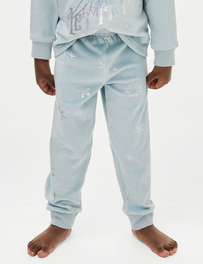 Frozen:trade_mark: Kadife Pijama Takımı (2-8 Yaş)