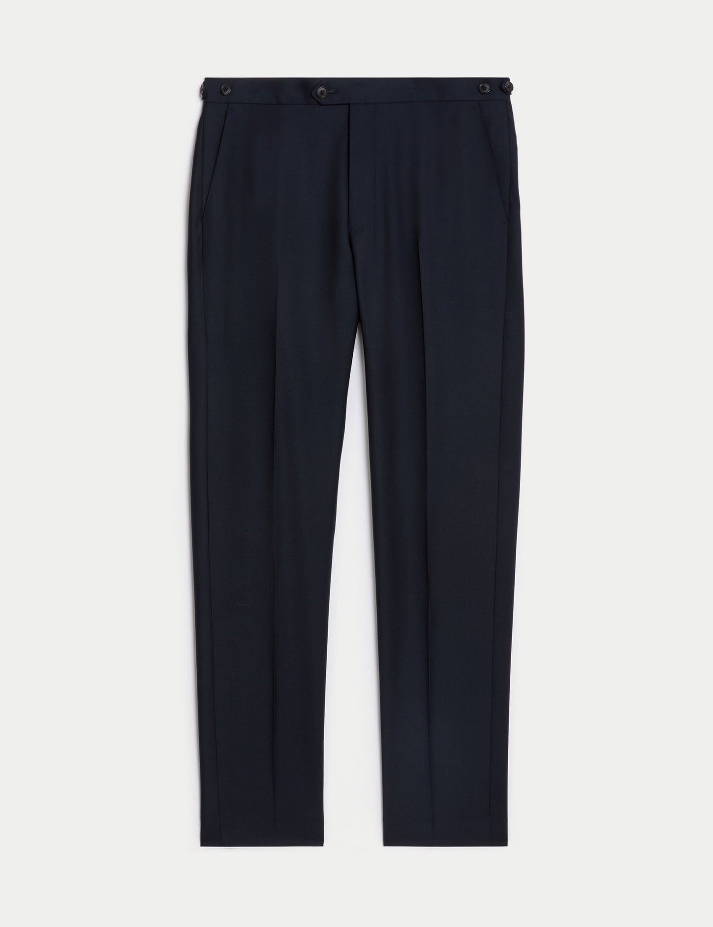 Tailored Fit Saf Yün Klasik Pantolon