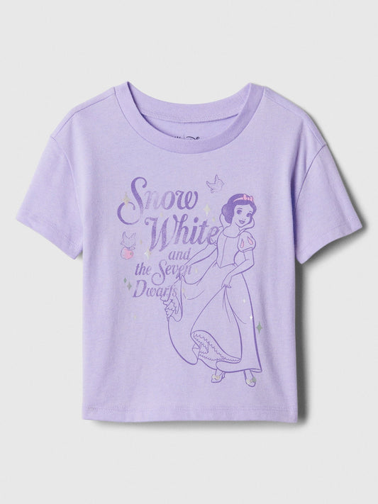 Mor Disney Grafikli T-shirt