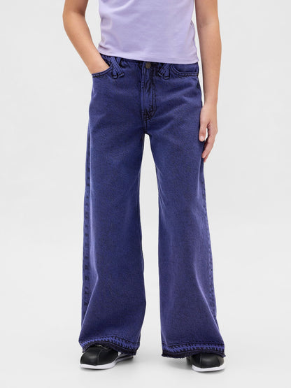 Mor Gap × Disney Tim Burton’s The Nightmare Before Christmas Mid Rise Baggy Jean Pantolon