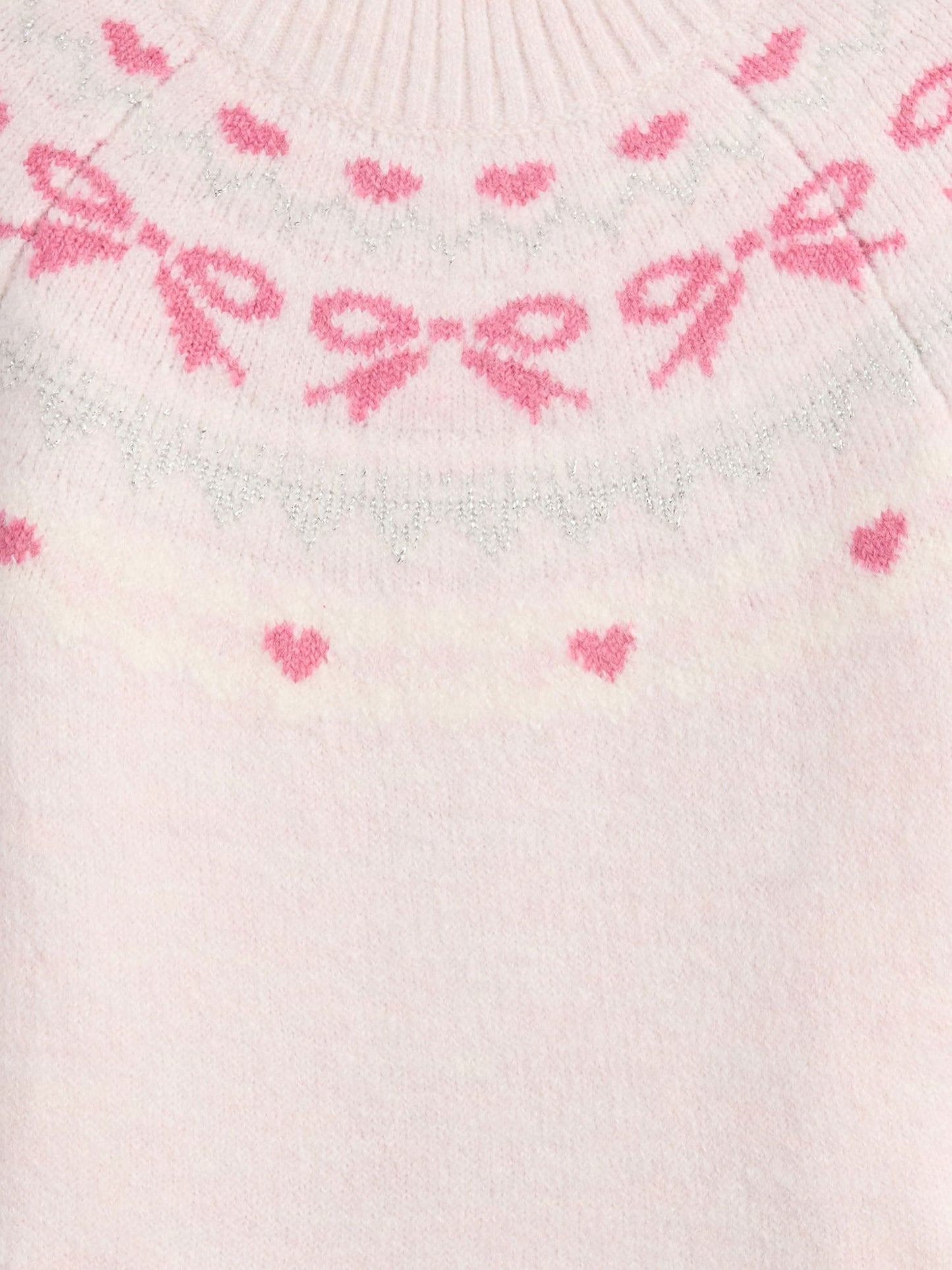 Açık Pembe Baby & Toddler Fair Isle Kazak
