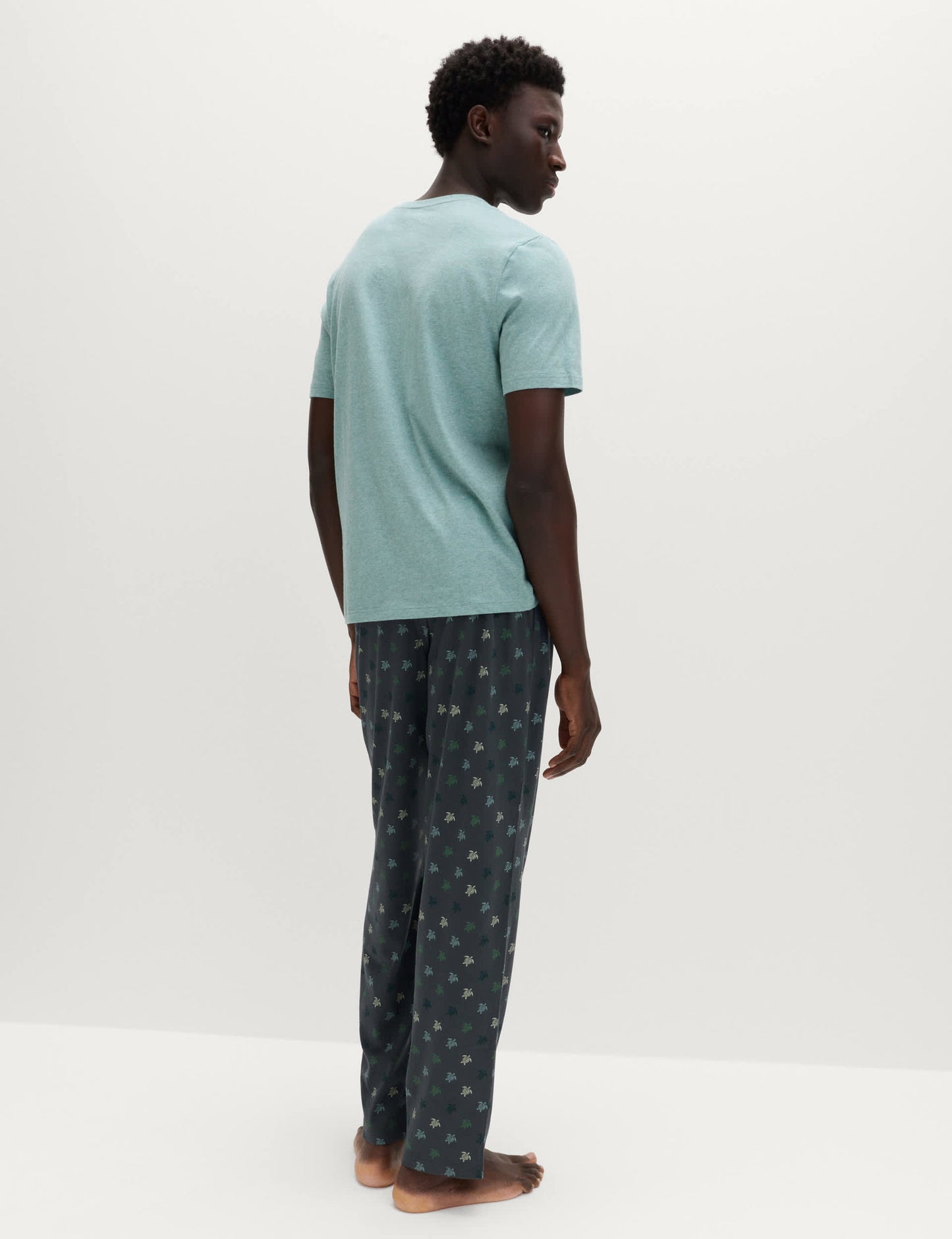 Desenli Pijama Takımı