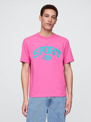 Pembe Gap Sport Logo Relaxed T-shirt