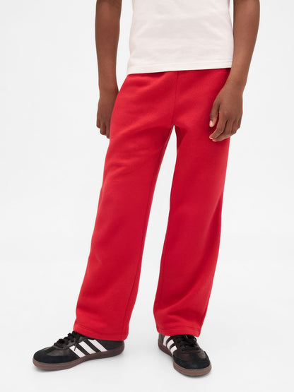 Kırmızı Slim Logo Eşofman Altı