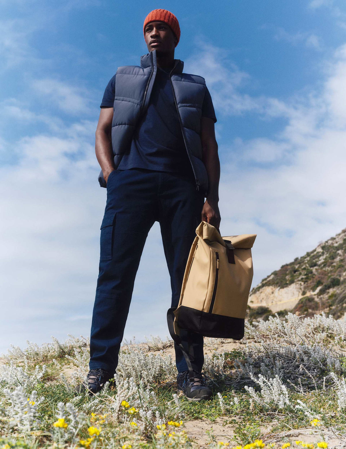 Tapered Fit Kargo Pantolon