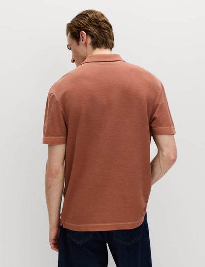 Pamuklu Polo Yaka T-shirt