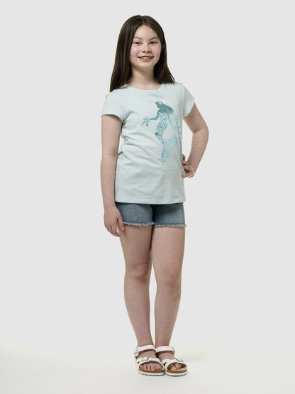 Mavi Mid Rise Midi Denim Şort