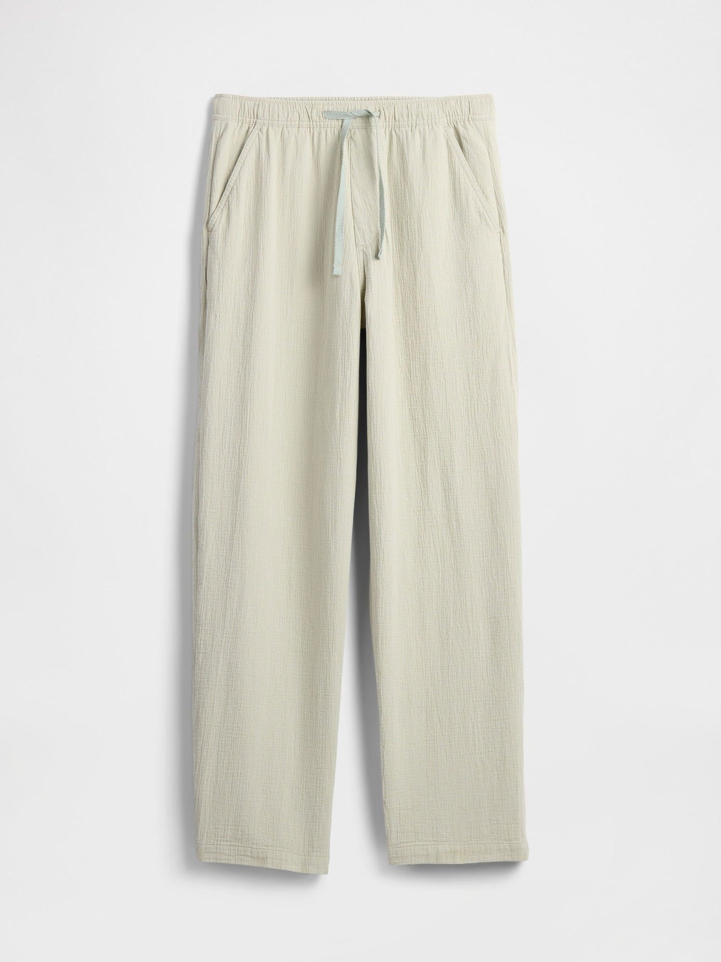 Gri Gauze Baggy Easy Pantolon