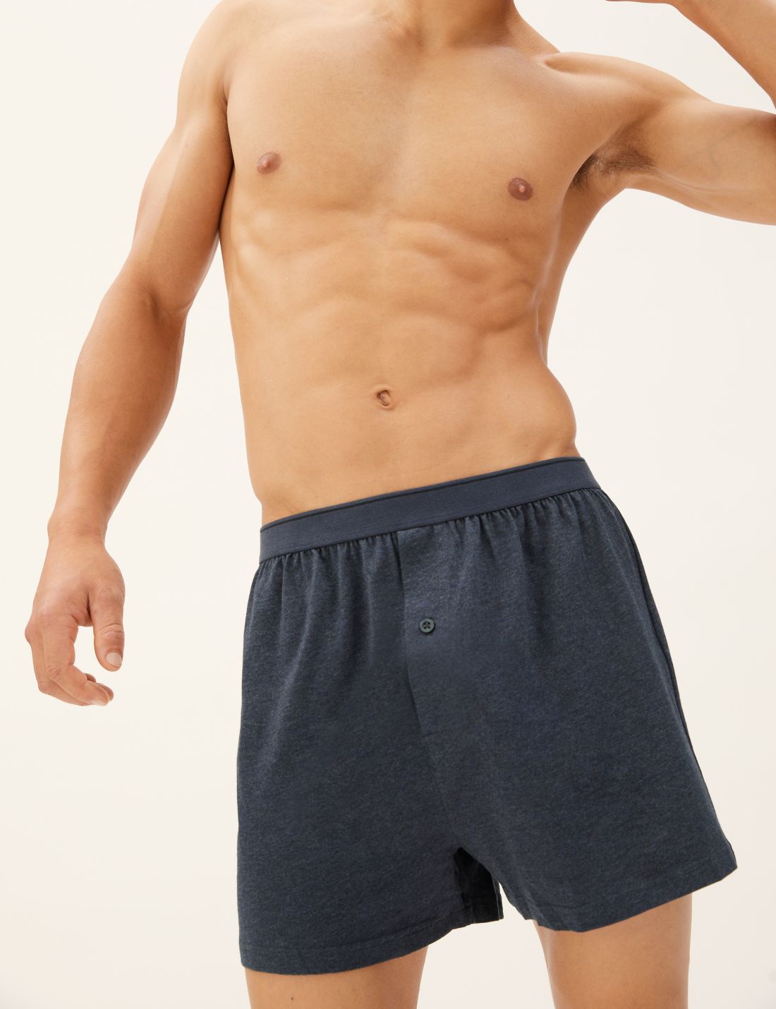 Saf Pamuklu 5'li Nefes Alabilir:trade_mark: Boxer Seti