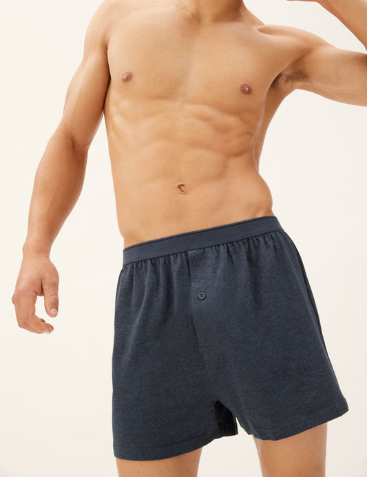 Saf Pamuklu 5'li Nefes Alabilir:trade_mark: Boxer Seti