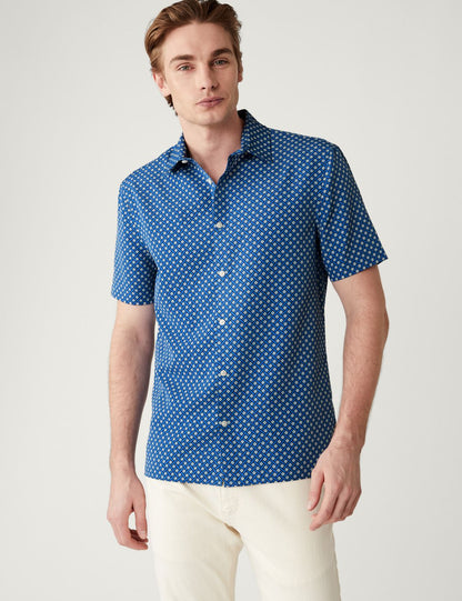 Regular Fit Kısa Kollu Gömlek