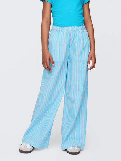 Mavi Poplin Baggy Pantolon