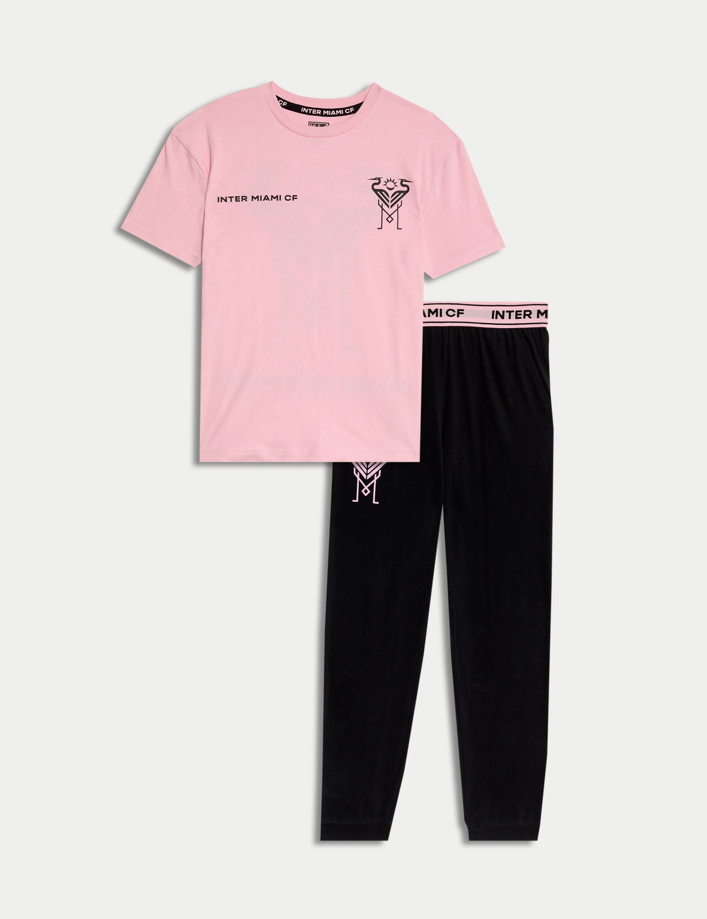Inter Miami™ Futbol Temalı Pijama Takımı (6-16 Yaş)