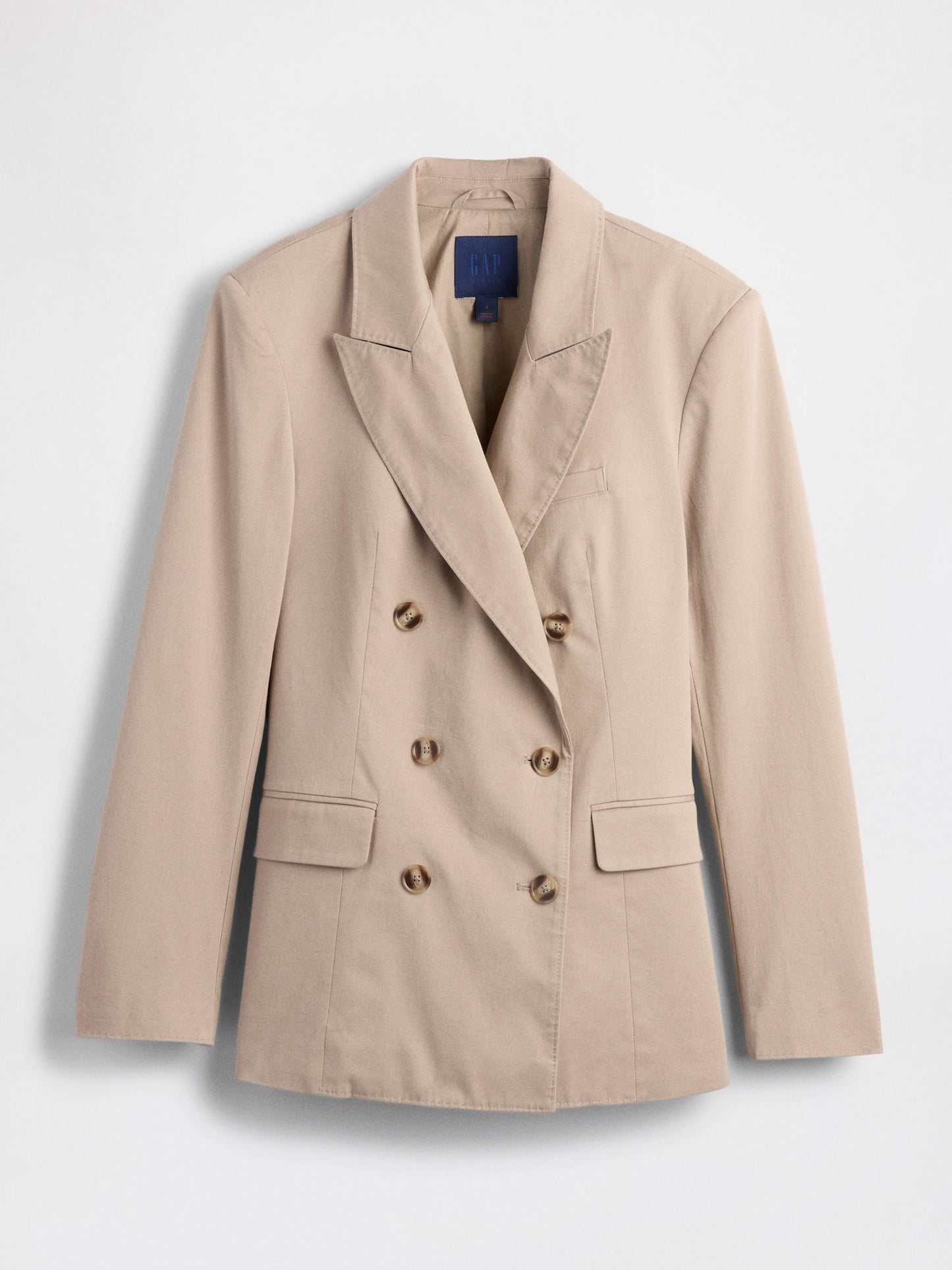 Bej Gapstudio Twill Tailored Blazer Ceket
