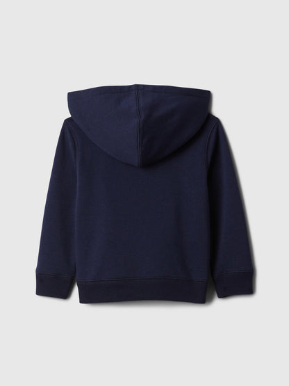 Lacivert Gap Logo Kapüşonlu Sweatshirt