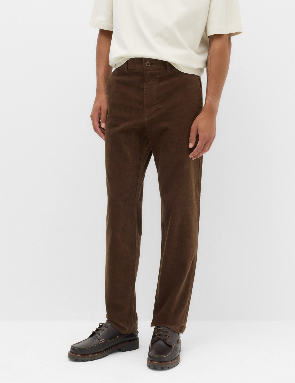 Regular Fit Kadife Esnek Chino Pantolon