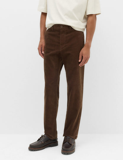 Regular Fit Kadife Esnek Chino Pantolon