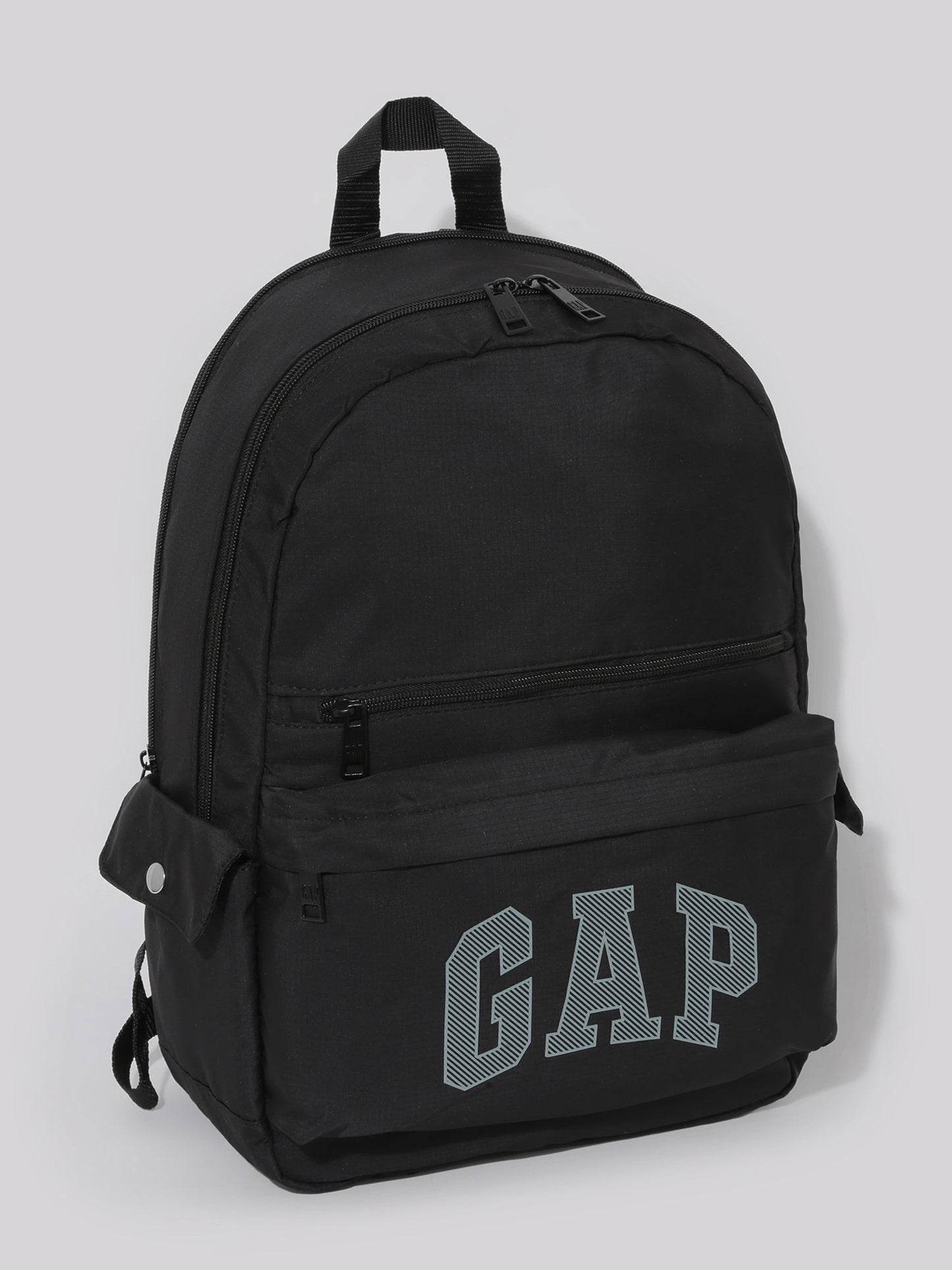 Siyah Gap Logo Çift Bölmeli Sırt Çantası