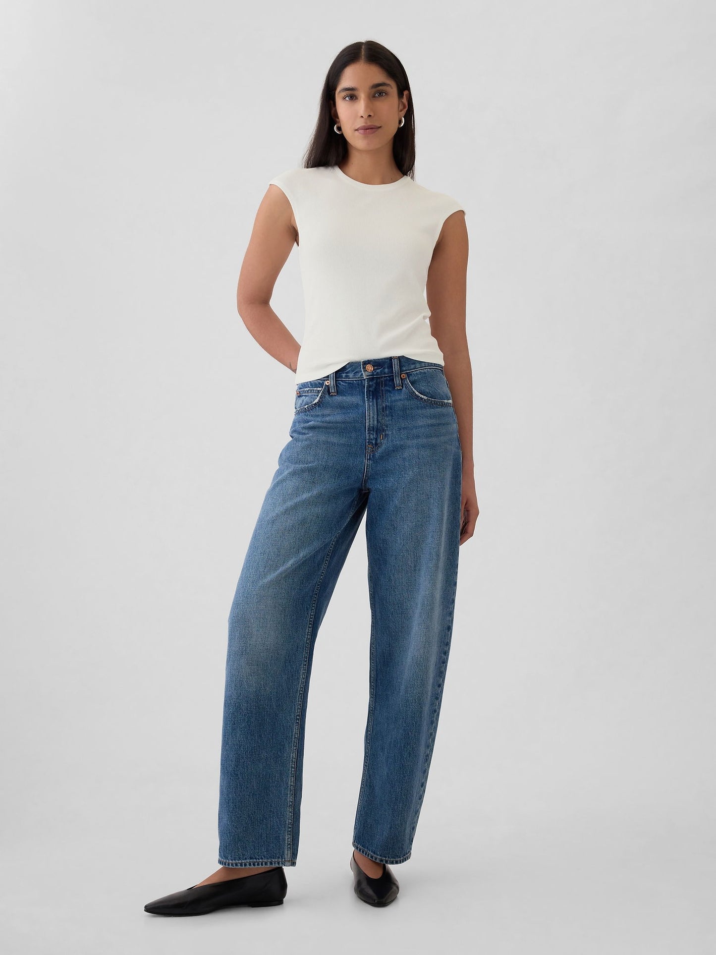 Kırık Beyaz Modern T-shirt