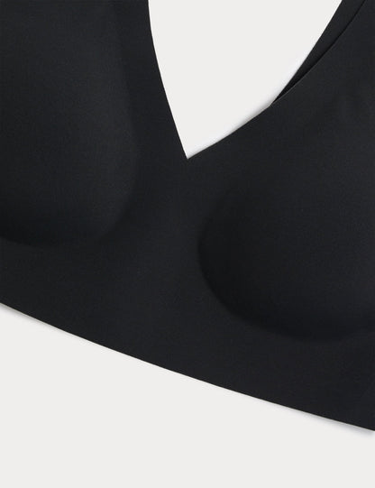 Body Invisibles Desteksiz V Yaka Crop Top