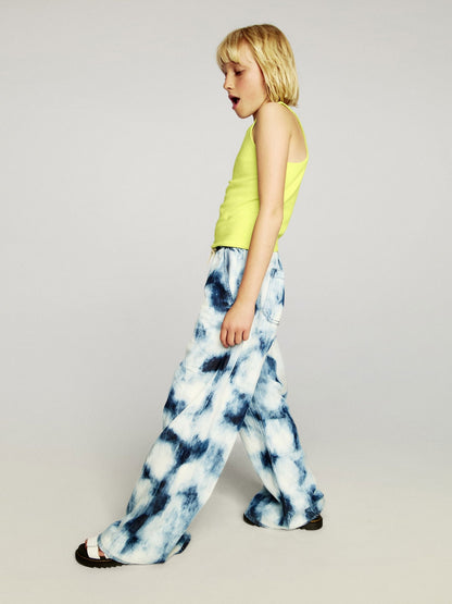 Mavi Kids Ultrasoft Denim Tie-dye Kolay Baggy Pantolon
